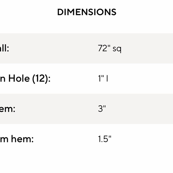 Pottery Barn Forest Sketch Shower Curtain - Cream and Black - Picture 4 of 5